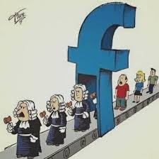 Judgemental Facebook People Meaningful Art Satirical Illustrations Political Art