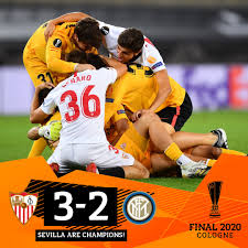 Only six players have scored in both the #ucl and #uel final: Uefa Europa League Result Sevilla Fc Six Time Uel Winners Who Was Your Motm Drama And Goals In Cologne Uelfinal Facebook