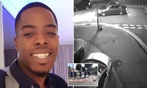 Pictured: Father, 25, blasted to death with a shotgun in leafy London  suburb