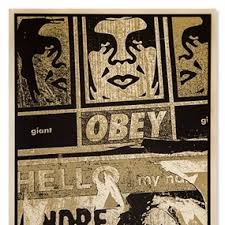 Obey Media Target by Shepard Fairey Editioned artwork