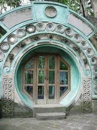 Beautiful Bali Stylish Seminyak Jugendstil Architektur Eingang Fenster Und Turen