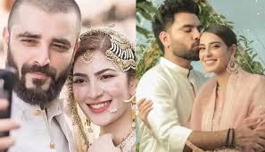 Pakistani Celeb Couples With Huge Age Gap: Hamza Ali Abbasi-Naimal Khawar  To Yasir Hussain-Iqra Aziz