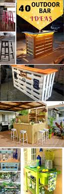This homemade tiki bar is inexpensive and simple to set up. 40 Diy Outdoor Bar Ideas Inexpensive Bar Setting And Table Ideas