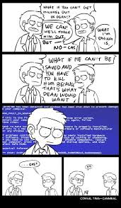 Supernatural Season 14 Castiel And Jack By Consulting Cannibal Supernatural Funny Supernatural Comic Supernatural Season 14