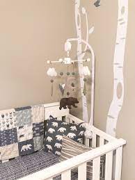 Woodland Nursery Woodland Mobile Baby Bear Baby Boy Rustic Woodland Nursery Diy Mobil Woodland Nursery Boy Baby Boy Nursery Woodland Baby Boy Room Nursery