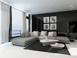 Lifestyle series window wood window casement window awning window picture window traditional & transitional window living room window custom shape windows white window. Lounge Interior In A Coastal Apartment With Floor To Ceiling Stock Photo Picture And Royalty Free Image Image 30158915