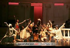 Materi seni budaya kelas xi tentang berapresiasi seni rupa seni musik seni tari seni teater youtube kritik teater seni budaya. Sandiwara Teater Tak Hanya Pertunjukan Seni Kumparan Com