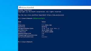 There was an error emailing this page. How To Check The Powershell Version In Windows 10