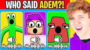 THE ULTIMATE GUESS WHO SAID IT CHALLENGE VIDEO EVER! *CAN YOU BEAT THEM  ALL?!?*