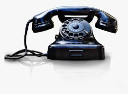 Black Old Fashion Telephone Modern Age Inventions Hd Png Download Transparent Png Image Pngitem