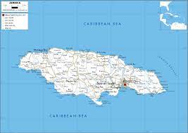 Discover the beauty hidden in the maps. Jamaica Map Road Worldometer