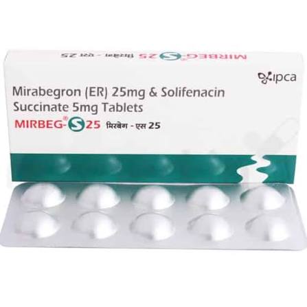 Buy Mirbeg S 25mg Tablet Online: Uses, Price, Dosage, Instructions, Side Effects | MrMed