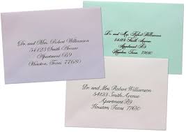 This method is useful for letters such as wedding invitations in which it's important to convey who specifically the letter is for. Envelope Addressing Pendance