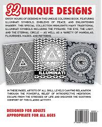 A dark fantasy coloring book for witch lovers book of shadows coloring pages adults. Illuminati Coloring Book For Adults Stress Relieving Rituals Of Illumination Illuminatiam 9780997275827 Amazon Com Books