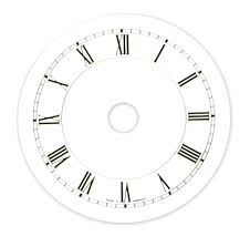 Zifferblatt zum ausdrucken / zifferblatt uhr zum ausdrucken kostenlos : Zifferblatt Romisch 70 Mm