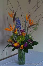 Bird Of Paradise Bouquet Care Picasa Web Albums Every Bloomin Thing Receptions Tropical Flower Arrangements Large Flower Arrangements Artificial Flower Arrangements