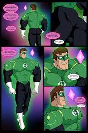 Yaoi porn comics Green Lantern – A Test of Love