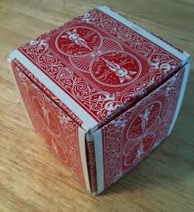 Photo playing cards make the perfect gift for friends and family. How To Make A Gift Box Out Of Playing Cards By Ron Jaxon Playing Card Crafts Old Playing Cards How To Make A Gift Box