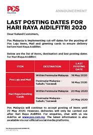 Menurut kalendar islam 2020 yang dikeluarkan oleh jakim, tarikh hari raya aidilfitri 2020 adalah pada 5 jun 2019. Pengumuman Tarikh Akhir Kedai Handphone Online88 Facebook