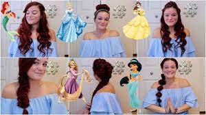 Youtube Disney Princess Hairstyles Disney Hairstyles Princess Hairstyles