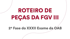 Referência em educação no brasil e no exterior, em virtude de seus cursos de graduação, mestrado e doutorado, assim como por seus serviços de consultoria. Roteiro De Pecas Da Fgv Iii Direito Civil Com O Prof Paulo Sousa Youtube
