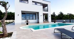 Luxus Villa Mit Pool In Strandnahe Grandiosem Meerblick Und Kinderspielplatz In Crikvenica Einem Der Bekanntesten Villa Mit Pool Luxus Villa Hauser Mit Pool