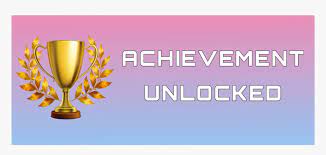 Unique funny achievement unlocked stickers featuring millions of original designs created and. Freetoedit Tiktol Achievement Achievementunlocked Trophy Hd Png Download Kindpng