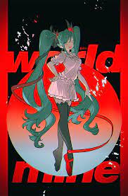 World Is Mine Hatsune Miku Miku Hatsune Vocaloid Vocaloid