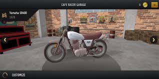 ¡carreras interminables de motocicletas con gráficos de baja poli! Cafe Racer Garage For Android Apk Download