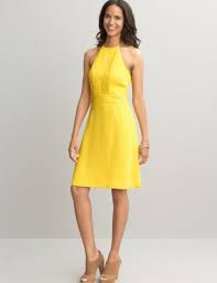 Banana Republic Raw Ribbons Halter Dress 130 Knit Cocktail Dress Dresses Banana Republic Dress