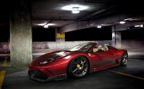 Packaged in a window box. Ferrari 458 Spider Red Supercar At Parking Wallpaper Cars Wallpaper Better