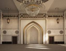 El Zaidan Mosque Interior Design Arsitektur Masjid Arsitektur Desain