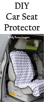 Diy Car Seat Protector Car Seat Protector Baby Sewing Seat Protector