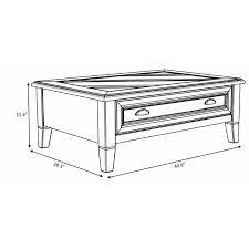 Best kincaid tuscano coffee table 2017 elise coffee tables regarding coffee tables cara elena elise glass top stainless steel. Parisot Elise Coffee Table With Storage Wayfair