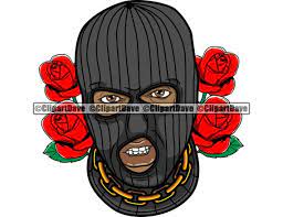 See more of ski mask gangsta on facebook. Gangster Ski Mask Svg Design Thug Roses Necklace Chain Savage Etsy