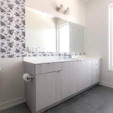 Here It Is Progress On Our Bathroom Dollar Tree Contact Paper Hack This Wall Paper Is Going To Cost Diy Frosted Glass Window Contact Paper Wall Contact Paper