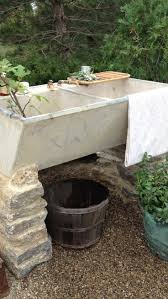 854f53a1812e5fe68ccc355c1ca8edd8 Jpg 736 1308 Outdoor Garden Sink Garden Sink Outdoor Sinks