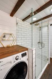 Tiny Home Bathroom Layout Inspiration Tiny Home Shower And Laundry Bathroom Layout Laundry In Bathroom Tiny House Bathroom