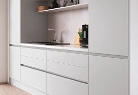 In fact, some people think that adding a gray finish is one of the best methods to add contrast and depth to a kitchen. Zara Matte In Light Grey Graphite Grey Kitchens The Kitchen Depot