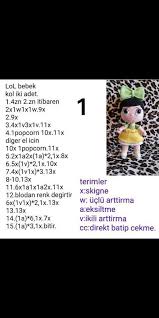 Lol Con Schema Kiz Bebek Oyuncaklari Amigurumi Oyuncak Bebek Lol