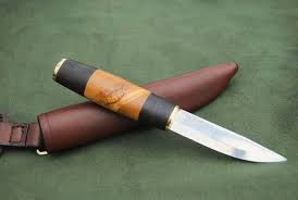 Carbon steel and carbon steel damascus can rust when not cared for properly. Mora Scandinavian Puukko Neck Carry Knife Custom Handmade Etsy Knife Sheath Knife Neck Knife