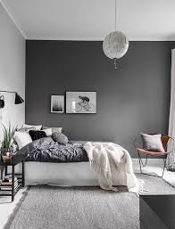 The addition of the black accent here does not only create a monochromatic look. 74 Cozy And Comfy Scandinavian Bedroom Designs Digsdigs