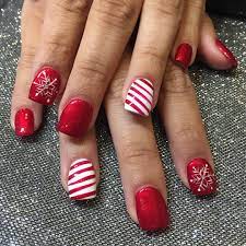 Nail Garden On Instagram Perfect Holiday Nails By Lin Nail Garden Porter Ranch Northridge Hur Christmas Nails Christmas Gel Nails Cute Christmas Nails