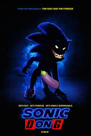 Sonic Dong Sonic The Hedgehog Movie Poster Parodies Hedgehog Movie Movie Posters Sonic The Hedgehog