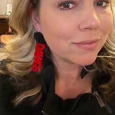 Football Earrings, Beaded Stud Earrings, Gameday Earrings, College Football  Earrings, Beaded Stud Team Earrings, Gameday Outfit, Hotty Toddy