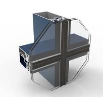 Aluminum Curtain Wall System Extrusions Profiles ...