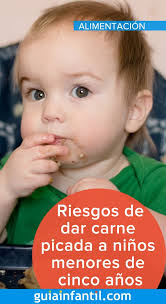 Riesgos De Dar Carne Picada A Ninos Menores De Cinco Anos En 2020 Con Imagenes Carne Ninos Carne Picada