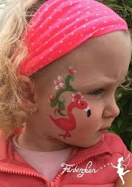Die professionelle schminke bei karneval und fasching. Flamingo Kinderschminken Facepainting Pink Sommer Farbenfeen Kinder Schminken Kinderschminken Kinder