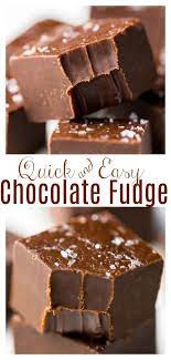 Foolproof Chocolate Fudge An Easy Chocolate Fudge Recipe Recipe Easy Chocolate Fudge Fudge Recipes Chocolate Fudge Recipes