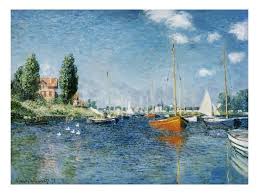 Log in to useum to download unlimited free images, send. Red Boats Argenteuil Giclee Print Claude Monet Art Com